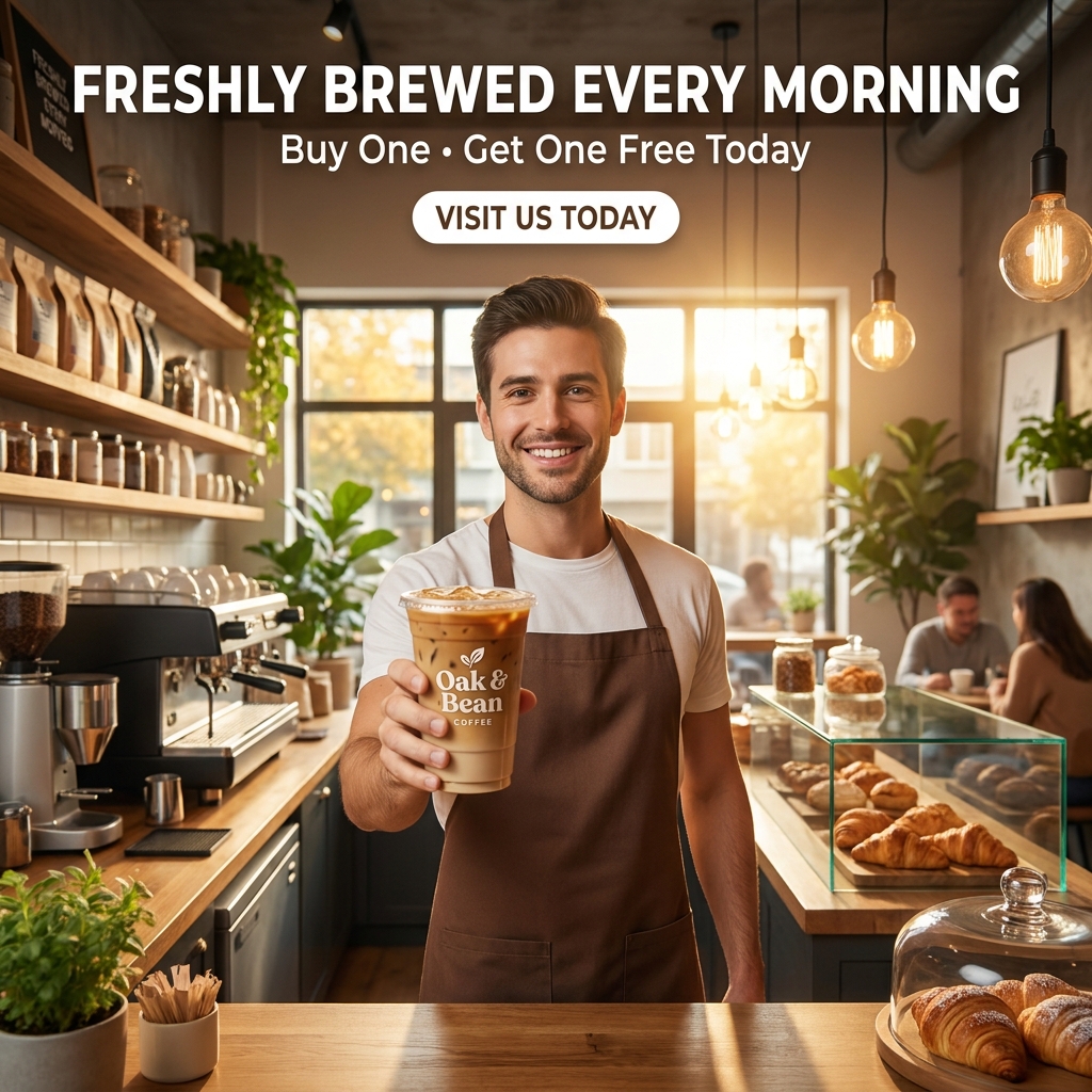 Marketing poster sample